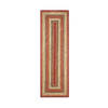 Homespice Ultra Wool Braided Rug Red Runner 110 X 60 Area Rug 719027 816-129311 Thumb 0