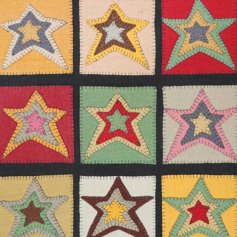 Homespice Penny Rug Black Runner 110 X 60 Area Rug 720122 816-129322 Image 1