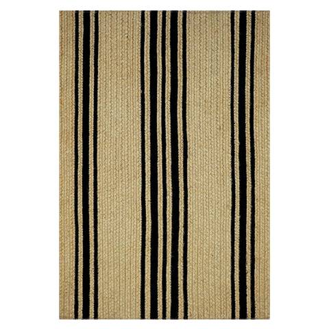 Homespice Jute Braided Rug Brown Runner 110 X 60 Area Rug 549136 816-129333 Image 0