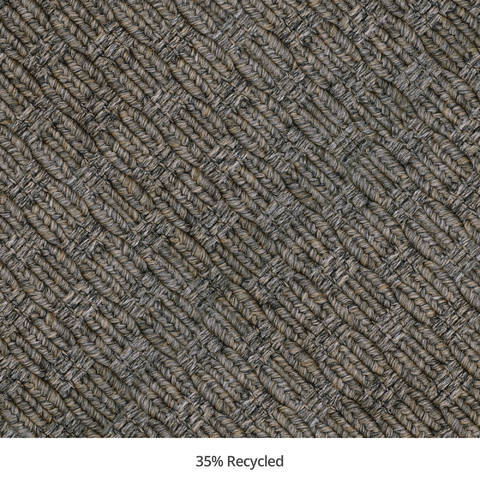 Homespice Ultra Durable Basket Weave Braided Rug Brown 23 X 39 Area Rug 310927 816-129337 Image 2