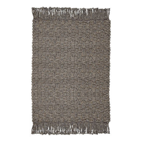 Homespice Ultra Durable Basket Weave Braided Rug Brown 23 X 39 Area Rug 310927 816-129337 Image 0