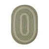 Homespice Jute Braided Rug Green Oval 80 X 100 Area Rug 506825 816-129377 Thumb 0