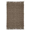 Homespice Ultra Durable Basket Weave Braided Rug Brown 40 X 60 Area Rug 313904 816-129389 Thumb 0