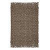 Homespice Ultra Durable Basket Weave Braided Rug Brown 40 X 60 Area Rug 313904 816-129389 Thumb 0