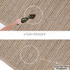 Homespice Ultra Durable Cable Weave Braided Rug Beige 40 X 60 Area Rug 313942 816-129401 Thumb 3