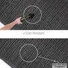 Homespice Ultra Durable Cable Weave Braided Rug Grey 40 X 60 Area Rug 313973 816-129407 Thumb 3