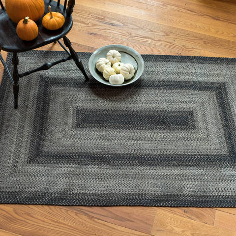 Homespice Jute Braided Rug Grey 23 X 39 Area Rug 512833 816-129441 Image 1