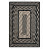 Homespice Ultra Durable Braided Rug Black 20 X 30 Area Rug 311290 816-129449 Thumb 0