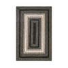 Homespice Ultra Wool Braided Rug Black 80 X 100 Area Rug 716170 816-129492 Thumb 0