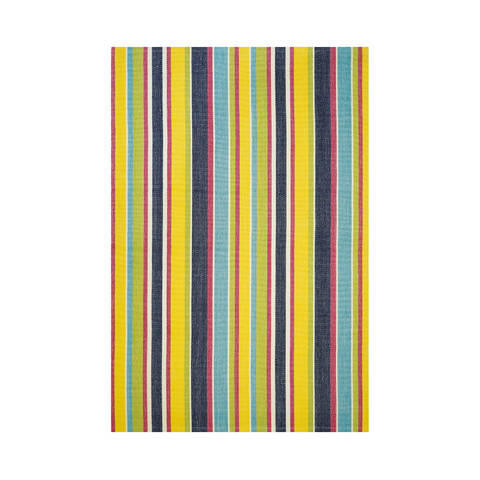 Homespice Camden Stripe Ultra Wool Woven Rug Yellow Runner 110 X 80 Area Rug 759016 816-129531 Image 0