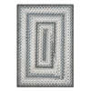 Homespice Ultra Durable Braided Rug Grey 20 X 30 Area Rug 311634 816-129589 Thumb 0