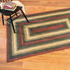 Homespice Jute Braided Rug Multicolor Oval 40 X 60 Area Rug 503794 816-129621 Thumb 1