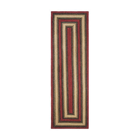 Homespice Jute Braided Rug Multicolor Runner 26 X 60 Area Rug 517791 816-129632 Image 0
