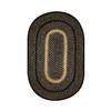 Homespice Jute Braided Rug Black Oval 23 X 39 Area Rug 502728 816-129642 Thumb 0