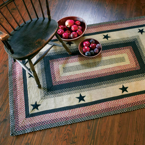 Homespice Jute Braided Rug Black 40 X 60 Area Rug 513755 816-129716 Image 1