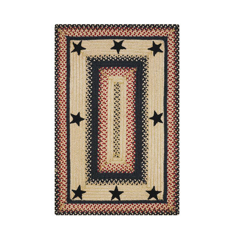 Homespice Jute Braided Rug Black 40 X 60 Area Rug 513755 816-129716 Image 0