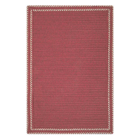 Homespice Horizon Ultra Durable Braided Rug Red 18 X 26 Area Rug 322845 816-129724 Image 0