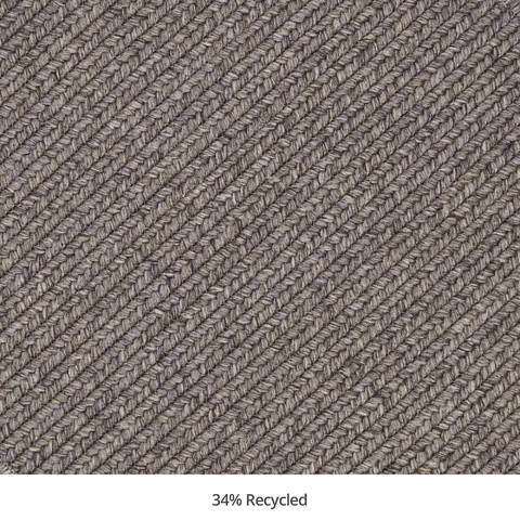 Homespice Horizon Ultra Durable Braided Rug Grey 50 X 80 Area Rug 314833 816-129739 Image 2
