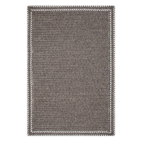 Homespice Horizon Ultra Durable Braided Rug Grey 18 X 26 Area Rug 322838 816-129740 Image 0