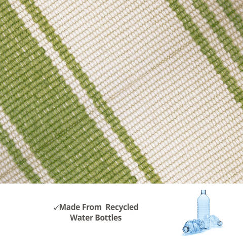 Homespice Camden Stripe Ultra Wool Woven Rug White 50 X 80 Area Rug 754080 816-129750 Image 2