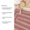 Homespice Ultra Durable Braided Rug Red 40 X 60 Area Rug 313645 816-129765 Thumb 5
