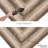 Homespice Ultra Durable Braided Rug Brown 30 X 50 Area Rug 312624 816-129784 Thumb 3