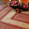 Homespice Jute Braided Rug Red Oval 50 X 80 Area Rug 504739 816-129796 Thumb 1