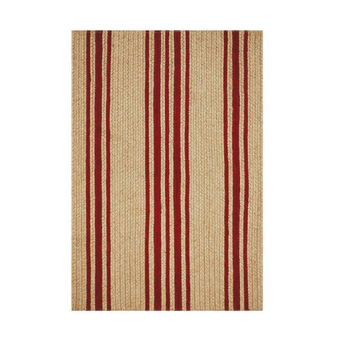 Homespice Jute Braided Rug Red 50 X 80 Area Rug 544124 816-129859 Image 0