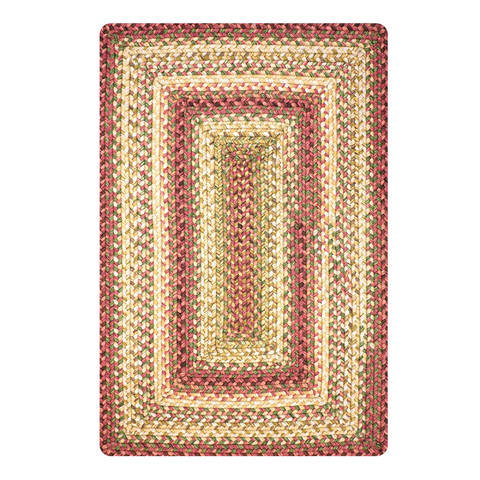 Homespice Ultra Durable Braided Rug Yellow 20 X 30 Area Rug 311153 816-129873 Image 0