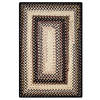 Homespice Ultra Durable Braided Rug Black 23 X 39 Area Rug 310088 816-129952 Thumb 0