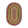 Homespice Wool Braided Rug Multicolor Oval 50 X 80 Area Rug 804136 816-129967 Thumb 0