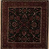 Semnan Green Square Hand Knotted 311 X 41  Area Rug 251-13002 Thumb 0