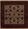 Semnan Beige Square Hand Knotted 311 X 40  Area Rug 251-13005 Thumb 0