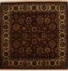 Semnan Red Square Hand Knotted 50 X 50  Area Rug 251-13025 Thumb 0
