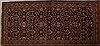 Mahal Blue Runner Hand Knotted 45 X 97  Area Rug 251-13101 Thumb 0