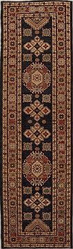 Pakistani Kazak Blue Runner 10 to 12 ft Wool Carpet 13137