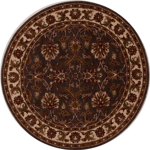 Jaipur Grey Round Hand Knotted 411 X 50  Area Rug 251-13152 Image 0