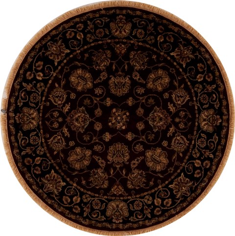 Jaipur Red Round Hand Knotted 50 X 50  Area Rug 251-13169 Image 0