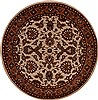 Jaipur Beige Round Hand Knotted 52 X 52  Area Rug 251-13173 Thumb 0
