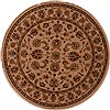Agra Beige Round Hand Knotted 60 X 60  Area Rug 251-13190 Thumb 0