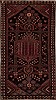 Hamedan Red Hand Knotted 35 X 66  Area Rug 251-13196 Thumb 0