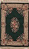 Sino-Persian Green Hand Knotted 36 X 56  Area Rug 251-13246 Thumb 0