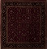 Kashmir Red Square Hand Knotted 100 X 100  Area Rug 251-13253 Thumb 0