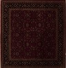 Kashmir Red Square Hand Knotted 100 X 100  Area Rug 251-13253 Thumb 0
