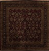 Kashmir Red Square Hand Knotted 99 X 911  Area Rug 251-13257 Thumb 0