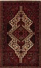 Hamedan Red Hand Knotted 50 X 82  Area Rug 251-13335 Thumb 0