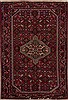 Hamedan Red Hand Knotted 34 X 410  Area Rug 251-13339 Thumb 0
