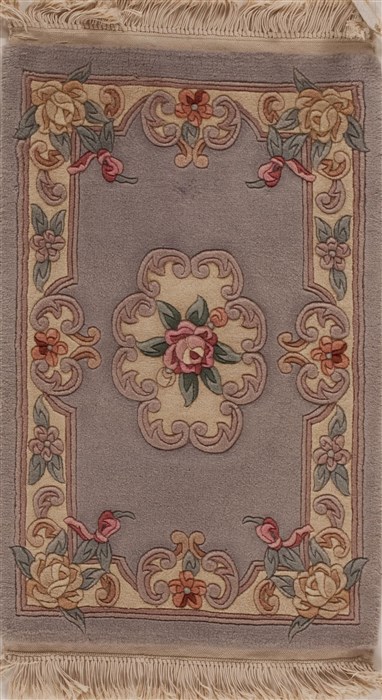 Sino-Persian Blue Hand Knotted 20 X 33  Area Rug 251-13355 Image 0