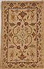 Pishavar Beige Hand Knotted 110 X 31  Area Rug 251-13390 Thumb 0