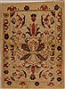 Pishavar Beige Hand Knotted 20 X 29  Area Rug 251-13392 Thumb 0